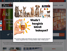 Tablet Screenshot of agrovet.com.tr